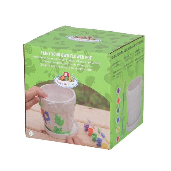 Esschert Design Bloempot schilderen