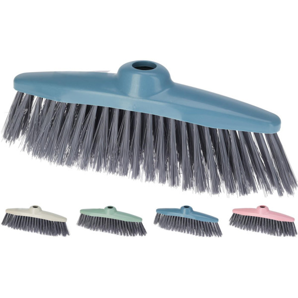 Bezem natural cleaning met steel 110cm