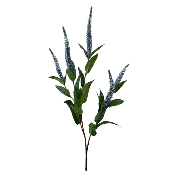 Kunstbloem veronica 52cm blauw