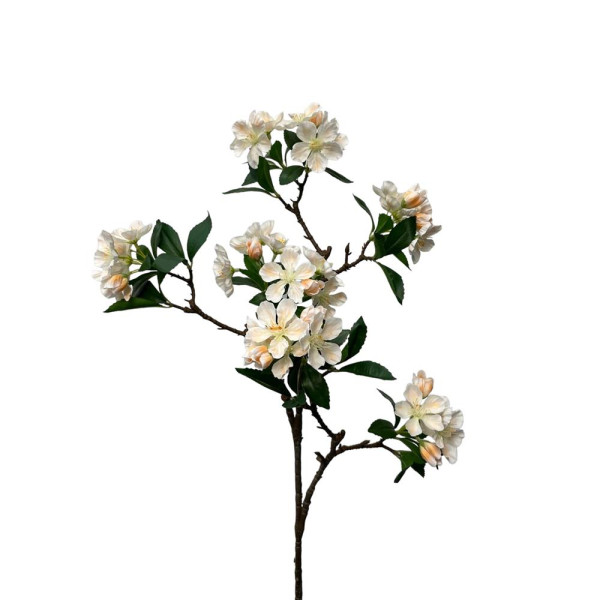 Kunstbloem blossom noah spray 88cm peach