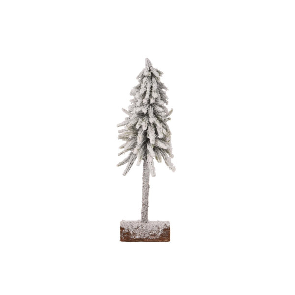 Kunstkerstboom sneeuw op stam Ø15xH45cm