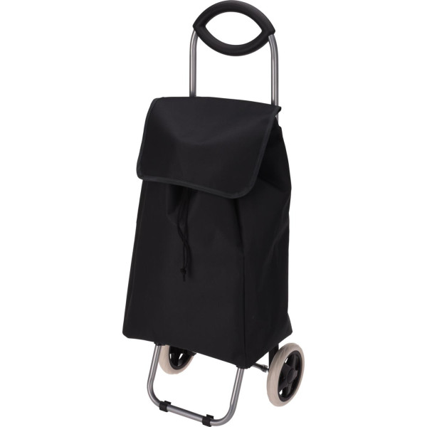 Boodschappentrolley zwart 30L