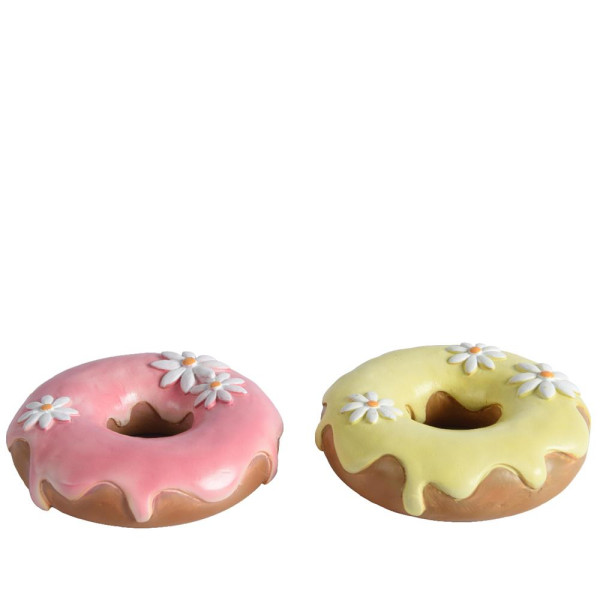 Beeld Donut polyresin dia.9,5 cm
