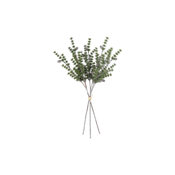 Kunsttak bundel Larix groen 45x26x13cm
