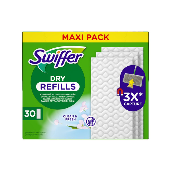 Swiffer DRY FRESH Vloerdoekjes 30 stuks