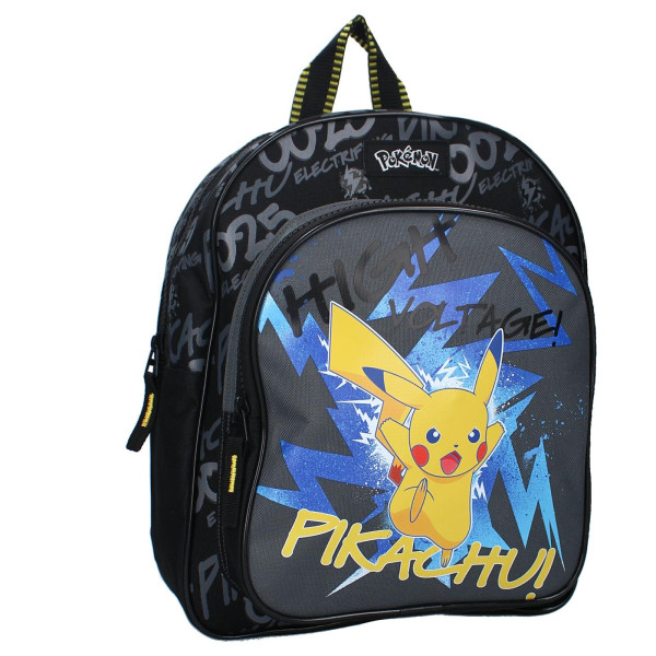 Rugzak Pokémon Pikachu 30x25x11cm zwart