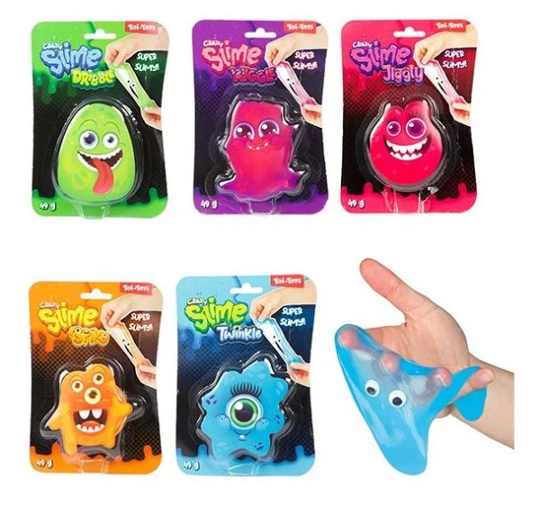 Toi Toys Crazy Slime Monster met oogjes