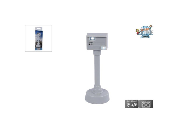 Flitspaal luxe met licht en geluid