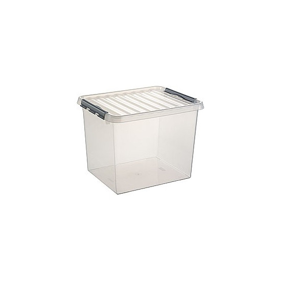 Sunware Q-line opbergbox 52L transparant