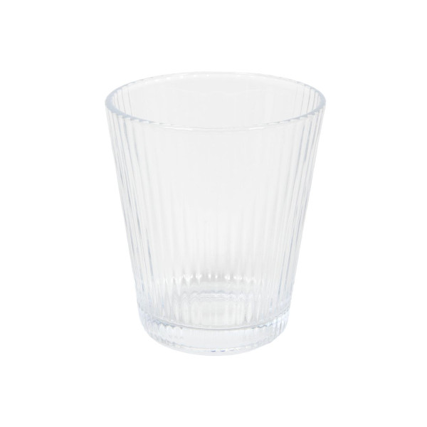 Drinkglas lines clear 335ml Ø9x10cm 6st
