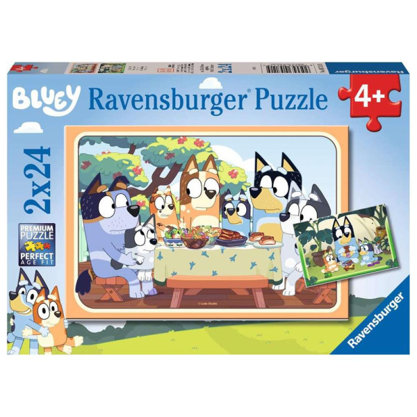 Ravensburger puzzel Bluey 2x24pcs
