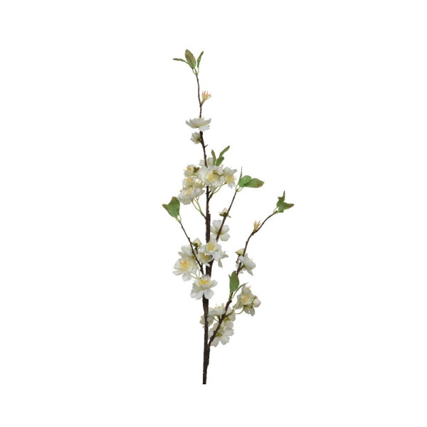 Kunstbloem Bloesem h106cm wit