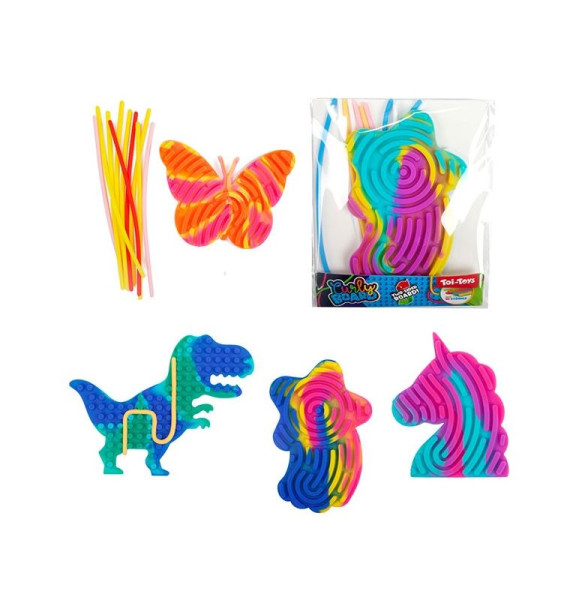 Fun Curly Board mini met 10 slierten