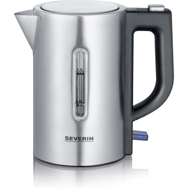 Severin Waterkoker RVS 0,5L zilver/zwart