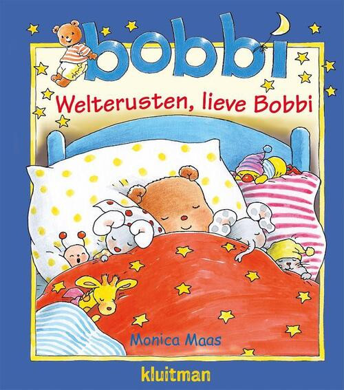 Kluitman Bobbi welterusten en knuffel