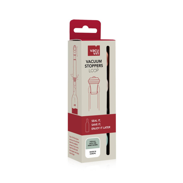 Vacu Vin Wine Stoppers Colored Loop
