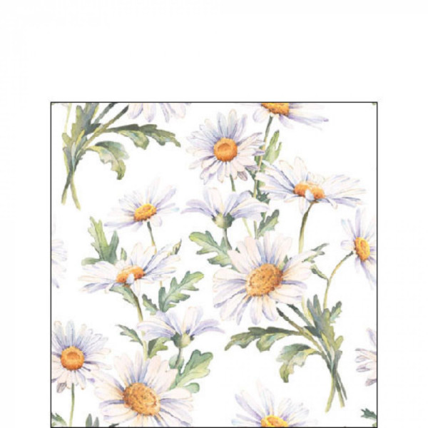 Ambiente Servet Beautiful daisies 25cm