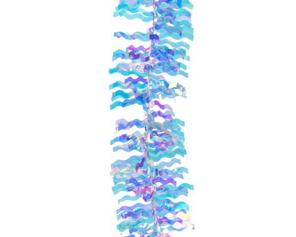 Lametta guirlande iriserend 270cm