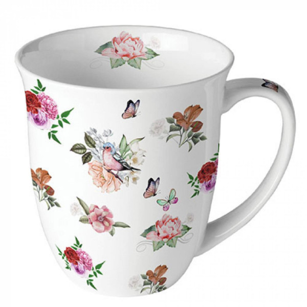 Ambiente Mok Charlotte white 400ml
