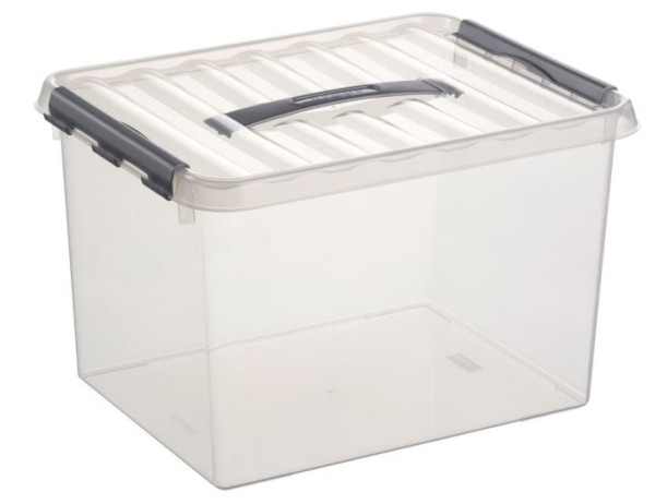 Sunware Q-line opbergbox 22L transparant