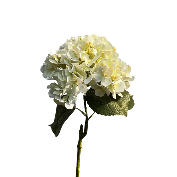 Hortensia real touch 75cm creme