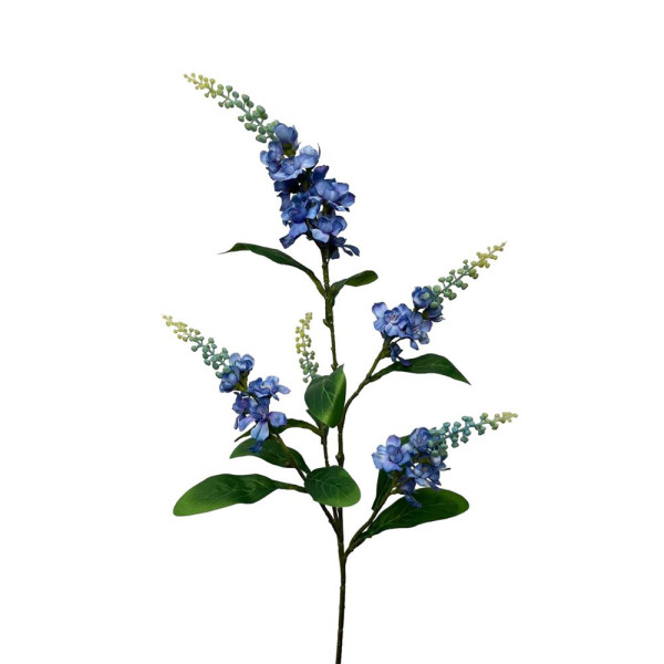Kunsttak lupin spray 95cm blauw