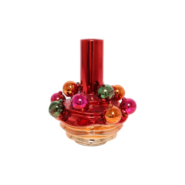 Vaas Glamour S rood Ø20,5xH26cm