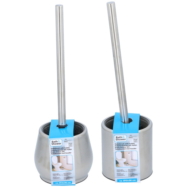 Toiletgarnituur RVS 37cm