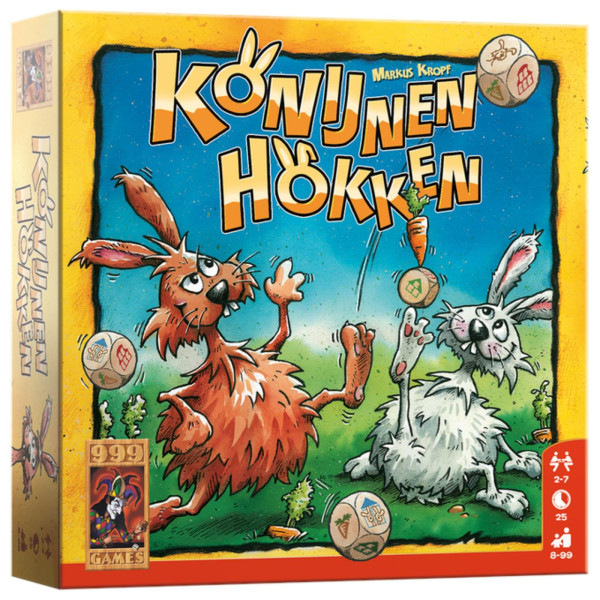 999 Konijnen Hokken dobbelspel