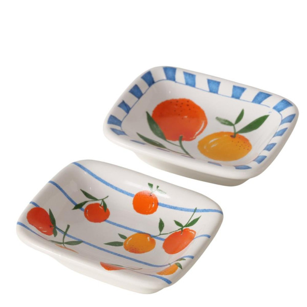 Boltze Home Schaal Sinaassappel 8x6cm