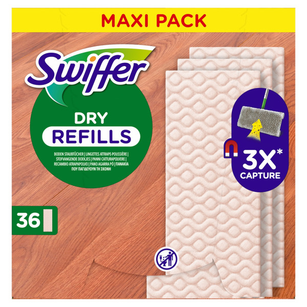 Swiffer DRY WOOD Vloerdoekjes 36 stuks