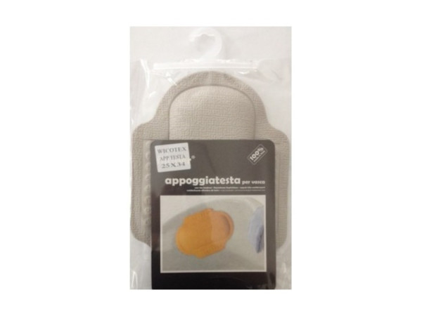 Antislip badkussen 25x34cm grijs