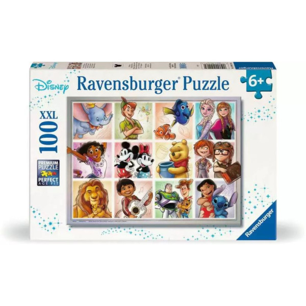 Puzzel Disney Characters 100st
