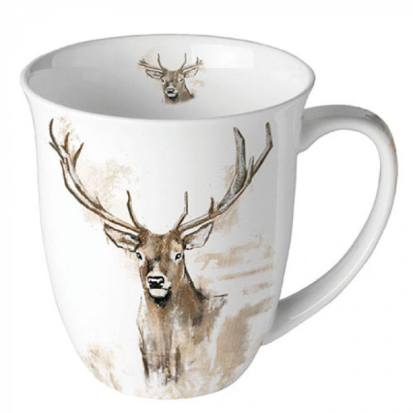Ambiente Mok 400ml Antlers