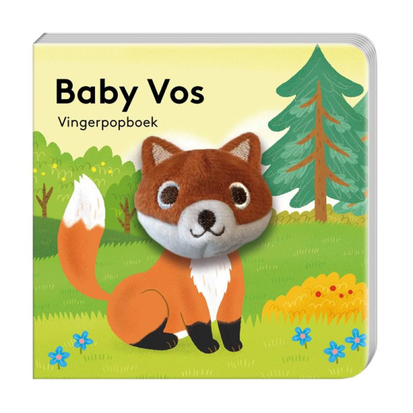 Vingerpopboekje Bos - Baby vos
