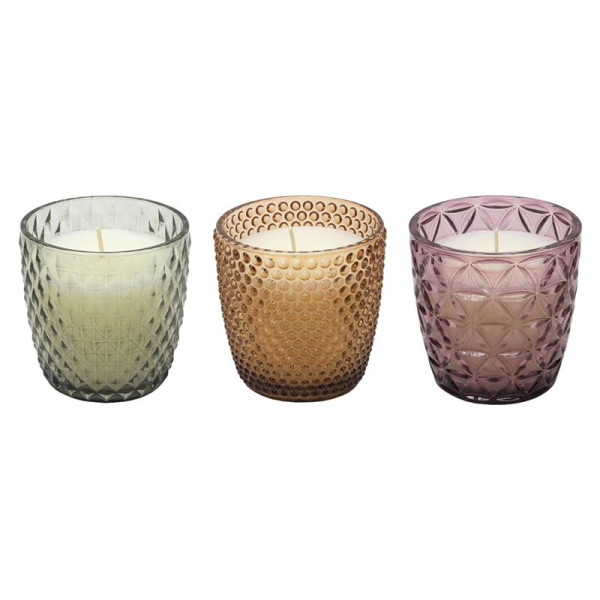 Geurkaars in glas Ø9x9cm