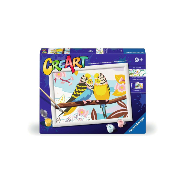 Ravensburger CreArt Lovely Budgies