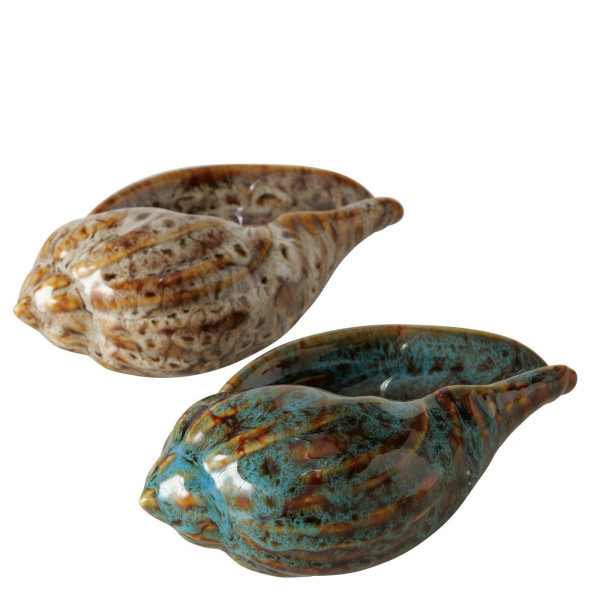 Boltze Home Deco schelp 14x8x5,5cm