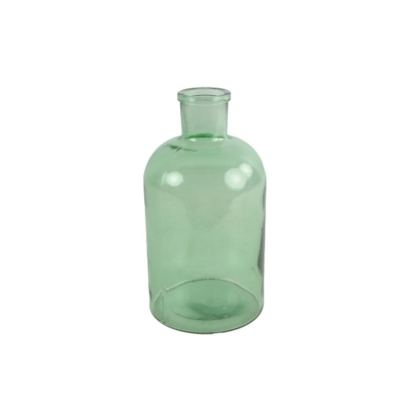 Vaas apothekersfles groen 14x14x27cm