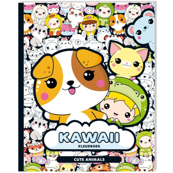 Kawaii kleurboek - Cute animals