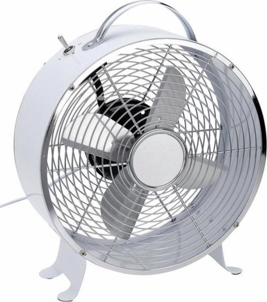Tafel ventilator Ø26cm 25W wit 2 snelh.