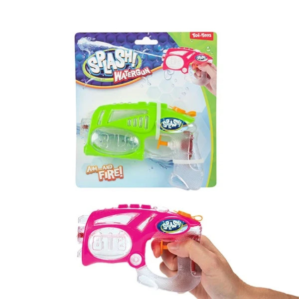 Toi Toys SPLASH Waterpistool Little Neon