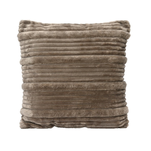 Sierkussen polyester grijs 45x45cm