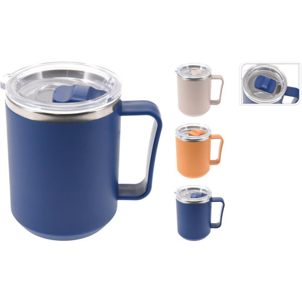 Thermo Mok RVS 420ml