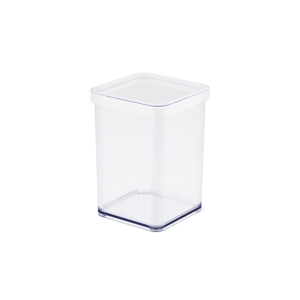 Rotho Loft Bewaardoos vierkant 1L wit