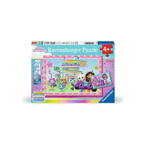 Ravensburger puzzel Gabby 2x24 stukjes
