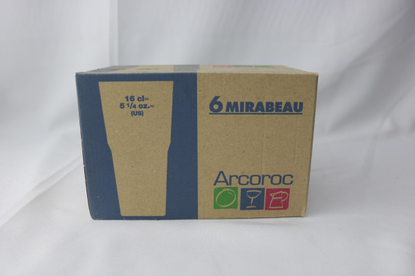 Arcoroc glas 16cl set/6 Mirabeau