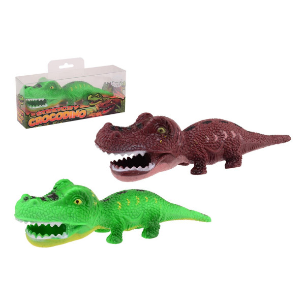 Johntoy Stretch krokodil/dino