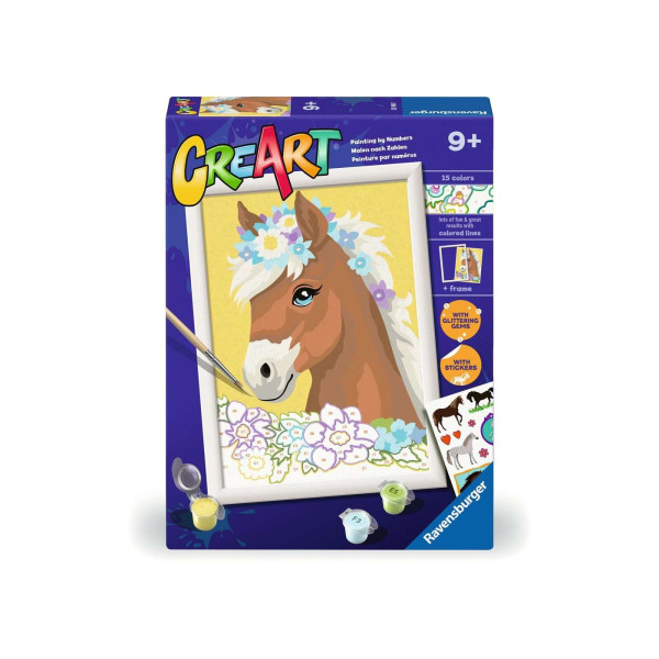 Ravensburger CreArt Horse with Flowers