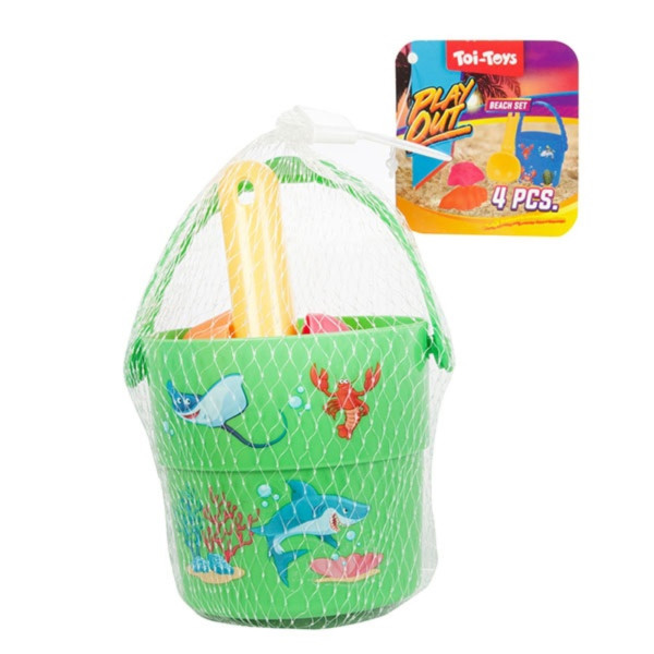 Toi Toys Mini strandset 4-delig